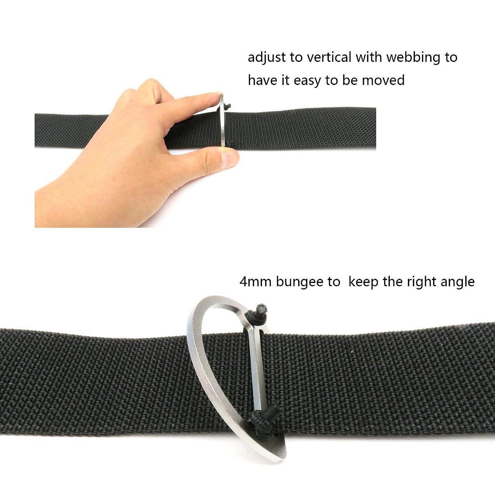 Scuba Weight Belt Keeper Buckl - D Ring Strap ulasan dan harga