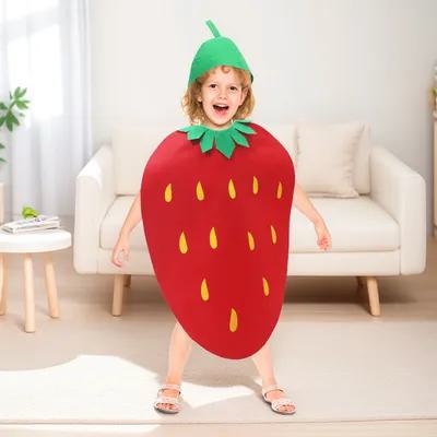 1Pcs Strawberry Fruit Costume  - Easy Cosplay Prop ulasan dan harga