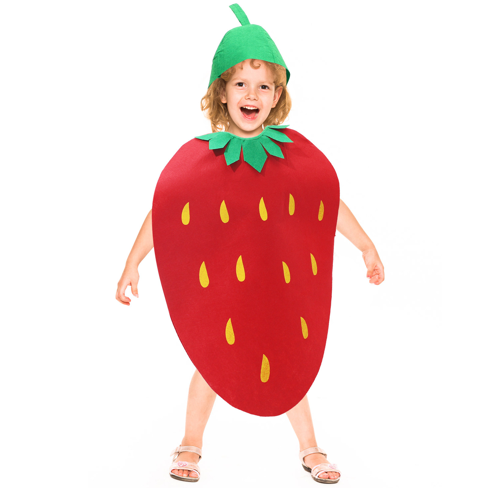 1Pcs Strawberry Fruit Costume  - Easy Cosplay Prop ulasan dan harga