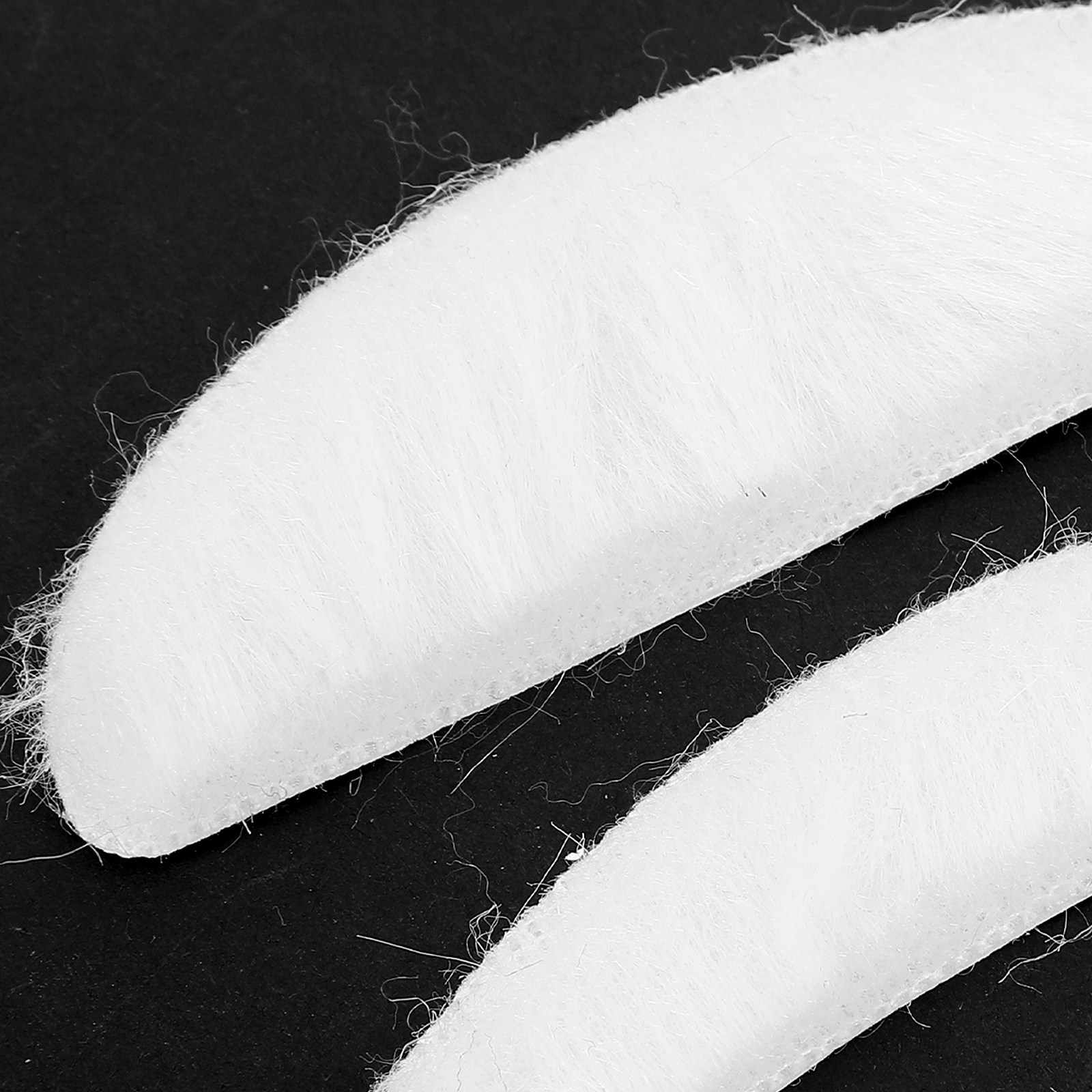 1Set White Fake Beard Eyebrows - Easy Cosplay Prop ulasan dan harga