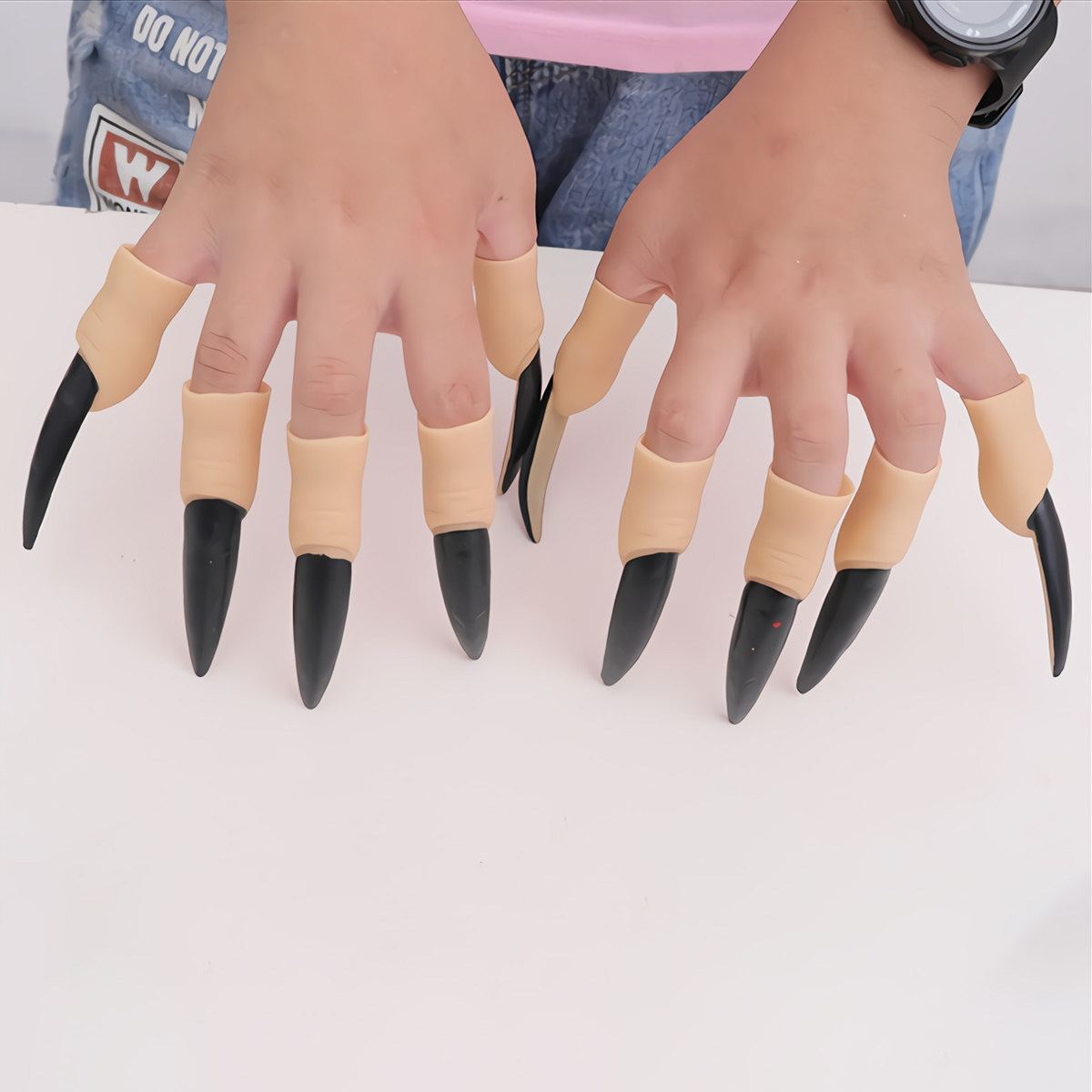 20Pcs Halloween Nails Props Ru - Easy Cosplay Prop ulasan dan harga